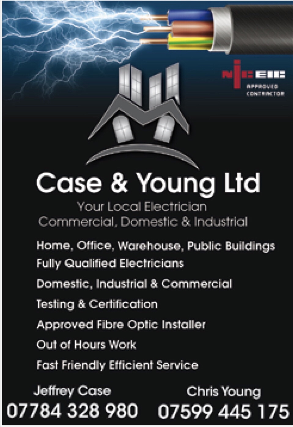 Advice from electrical Safety First Case & Young Local Electricians